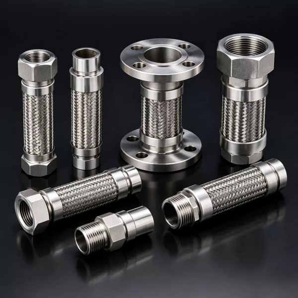 Metall slangkoppling